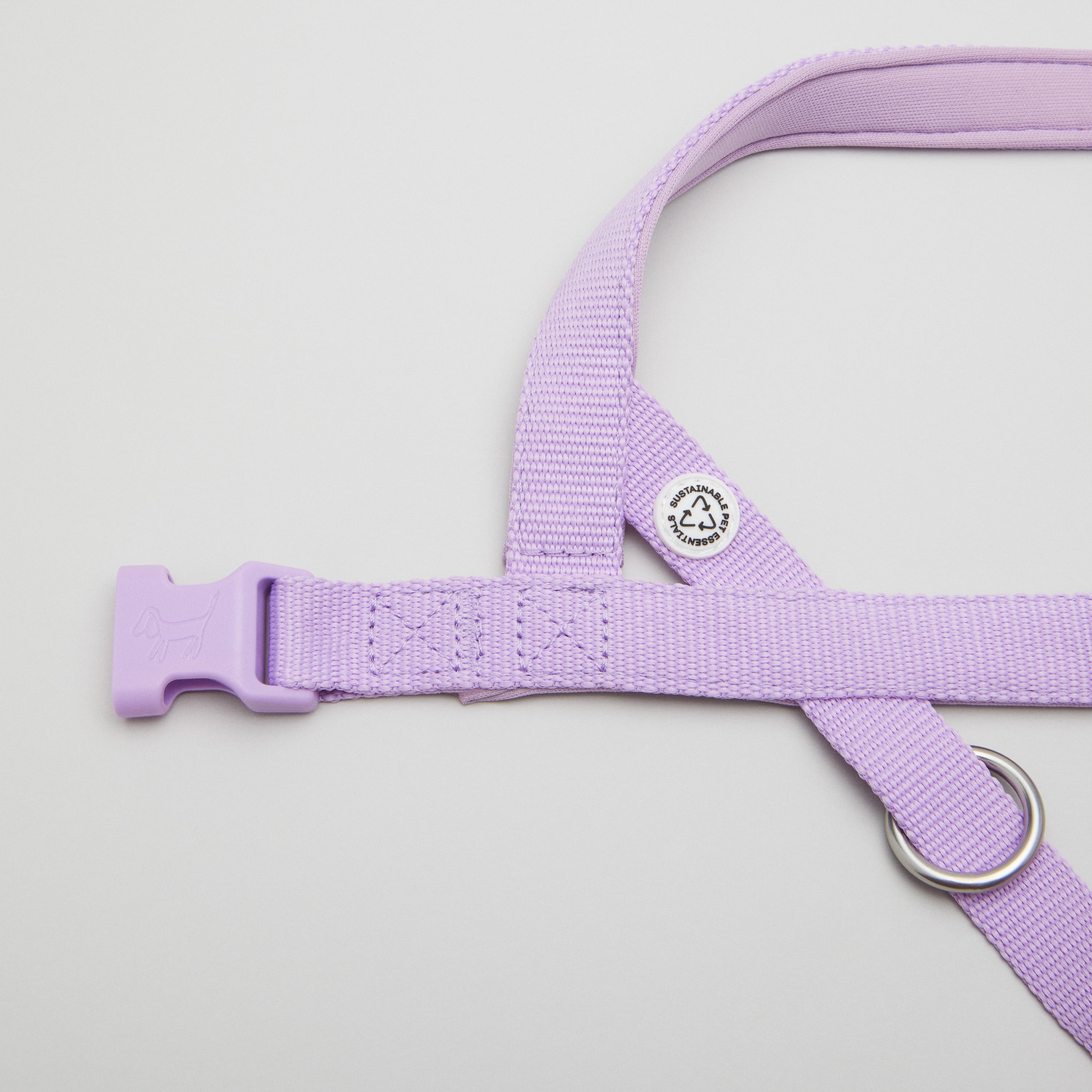 Lilac Dog Harness Walk Kit