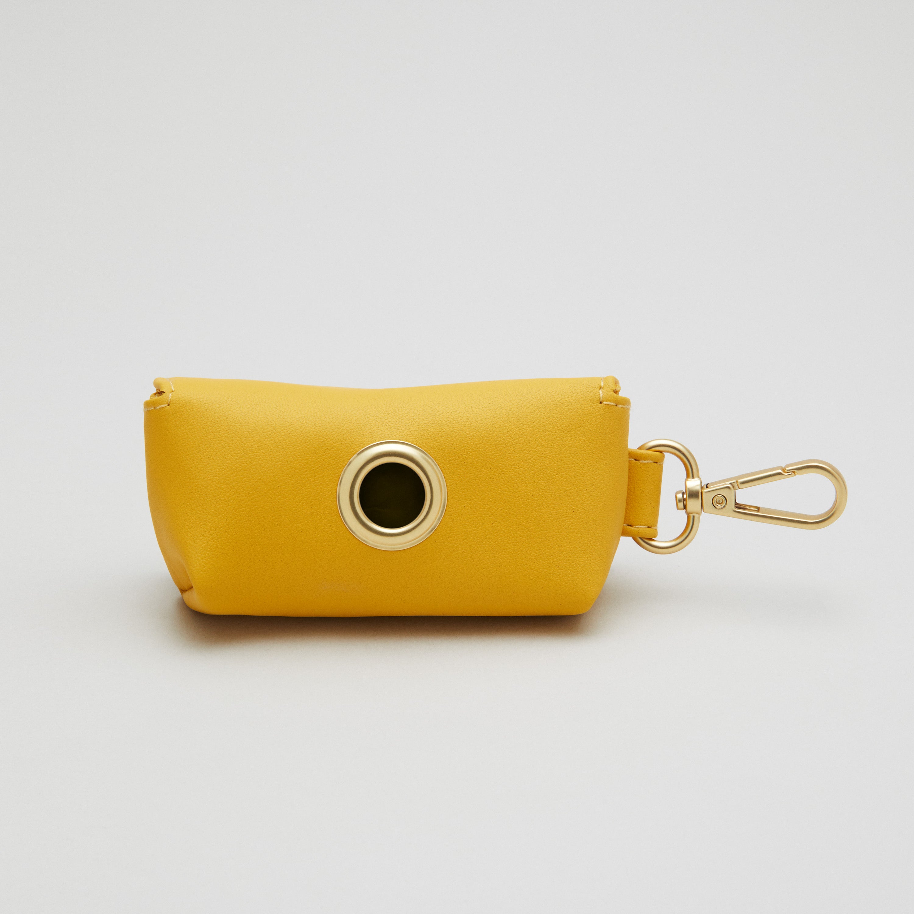 Yellow Dog Collar Walk Kit + Poop Bag Holder