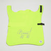 Hi-Vis Yellow Upcycled Dog Raincoat - Barkalot