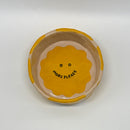 Wobbly x Barkalot Ceramic Bowl - Yellow Cow