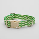 Mosebacke Dog Collar Green - Barkalot