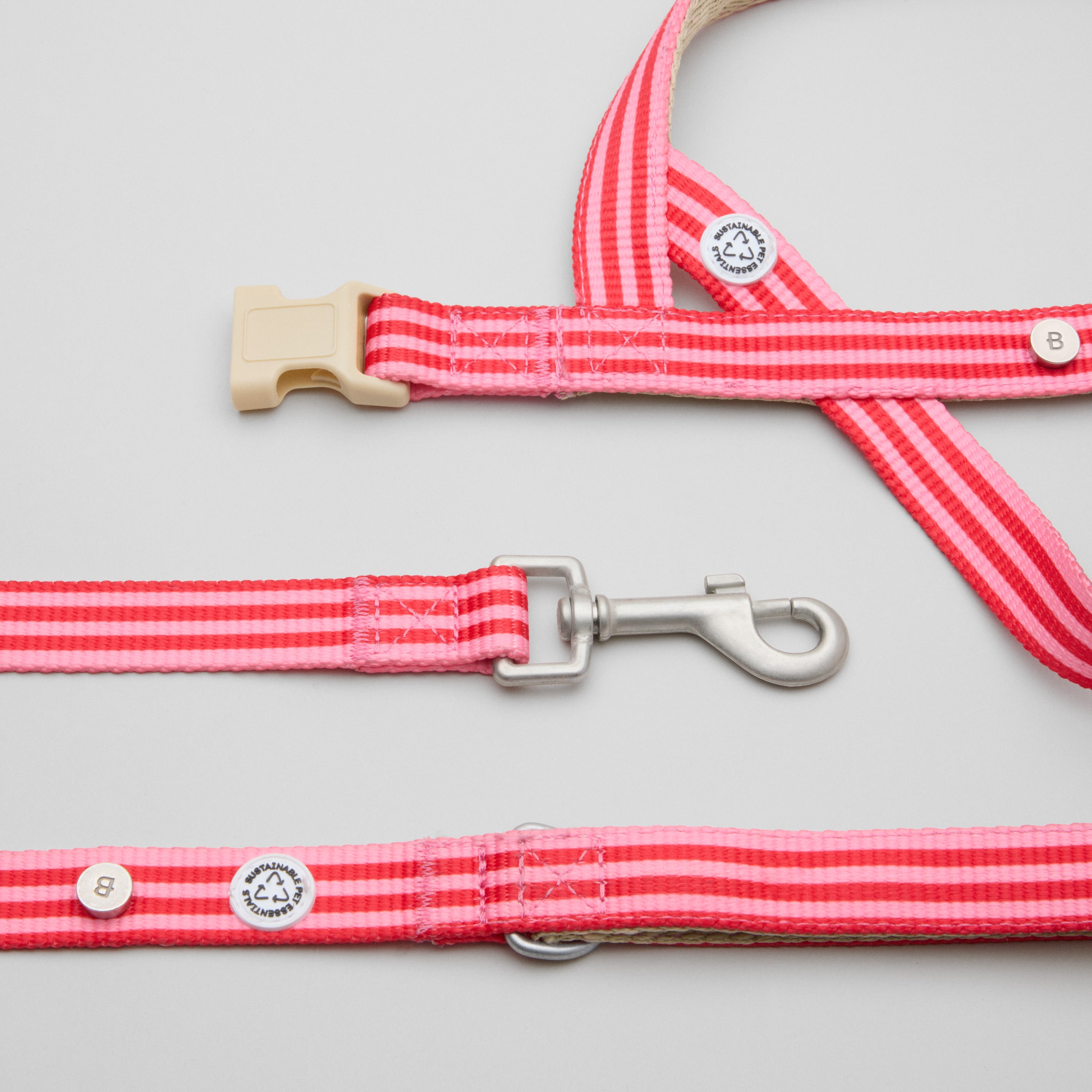 Mosebacke Kit med sele - Rosa