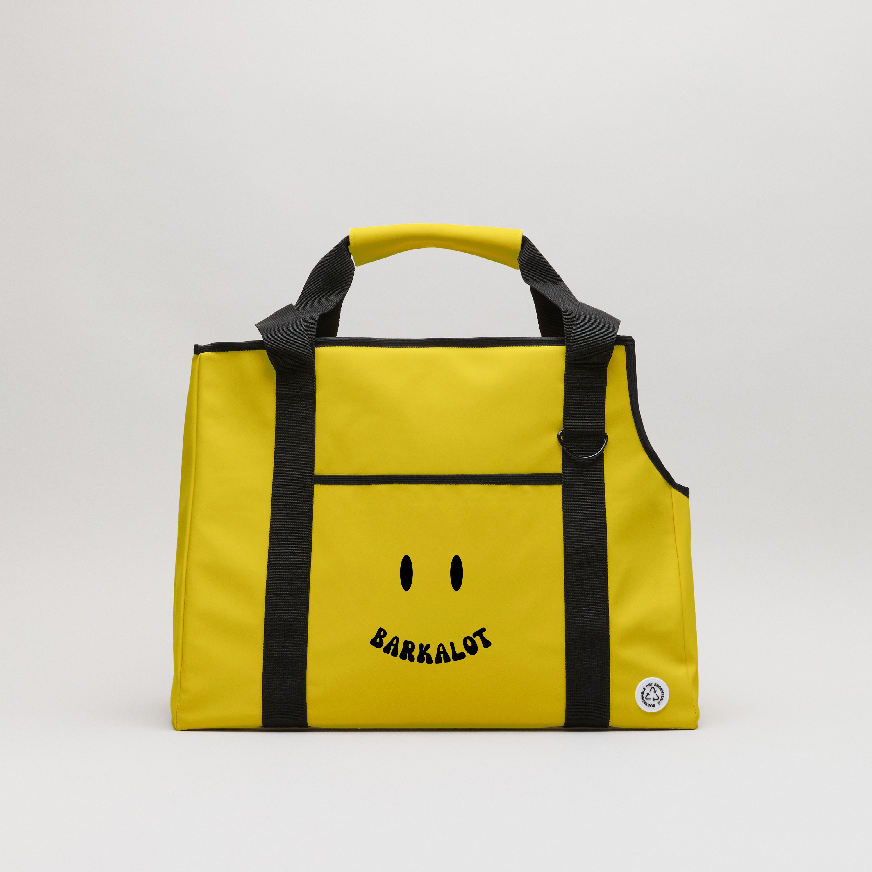 Yellow Upcycled Carrier - Barkalot